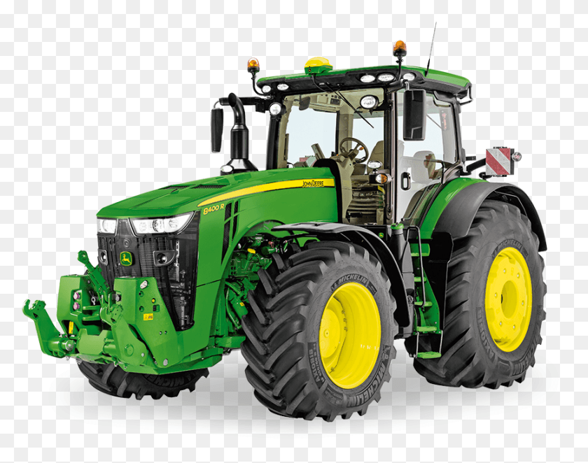 863x667 John Deere John Deere 8370r 2018, Tractor, Vehicle, Transportation HD PNG Download