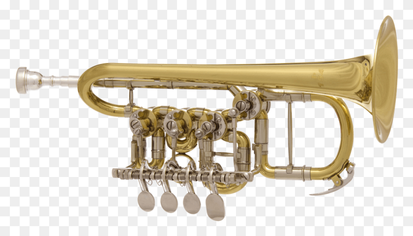 793x428 John Packer Bba Rotary Piccolo Trumpet Jp154 Trumpet, Horn, Brass Section, Musical Instrument HD PNG Download