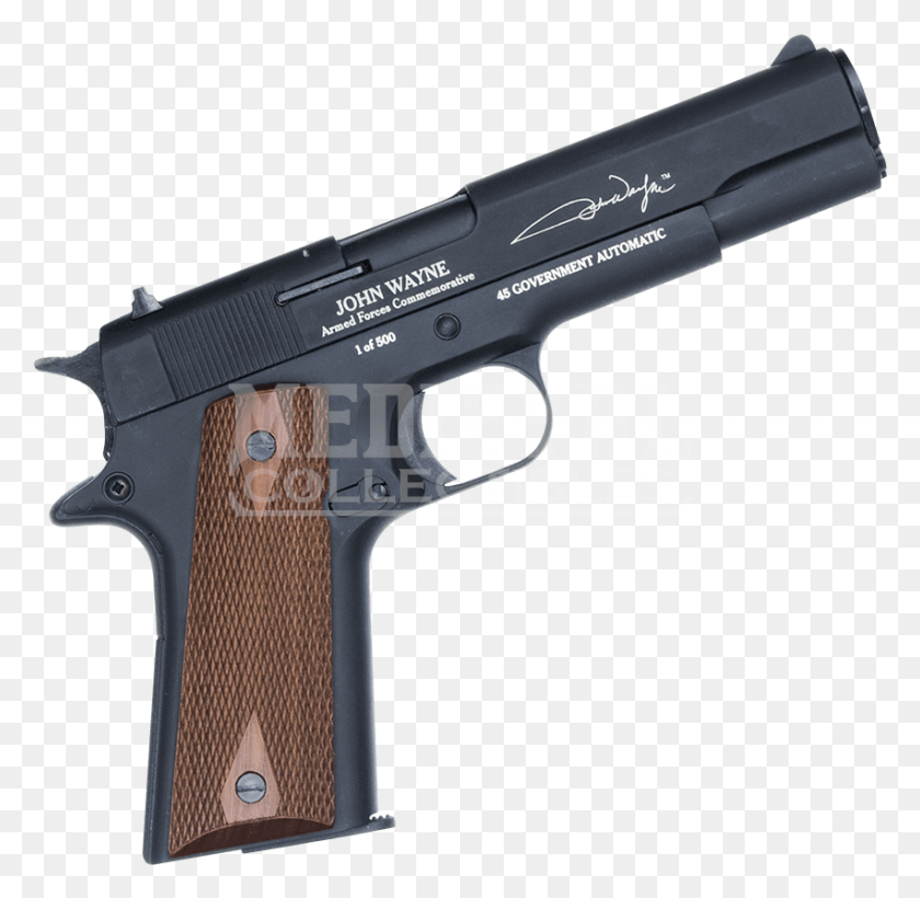 851x830 John Wayne M1911 Government Pistol Grips Assassins Creed, Gun, Weapon, Weaponry HD PNG Download