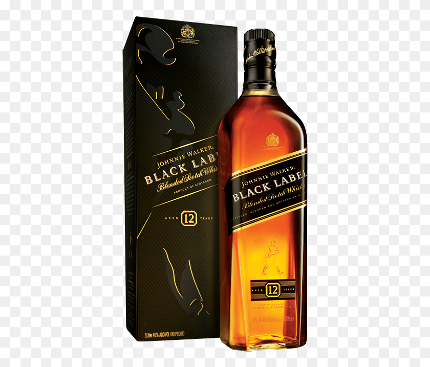 363x658 Johnnie Walker Black Label 1 Litro Johnnie Walker Black Label, Licor, Alcohol, Bebidas Hd Png