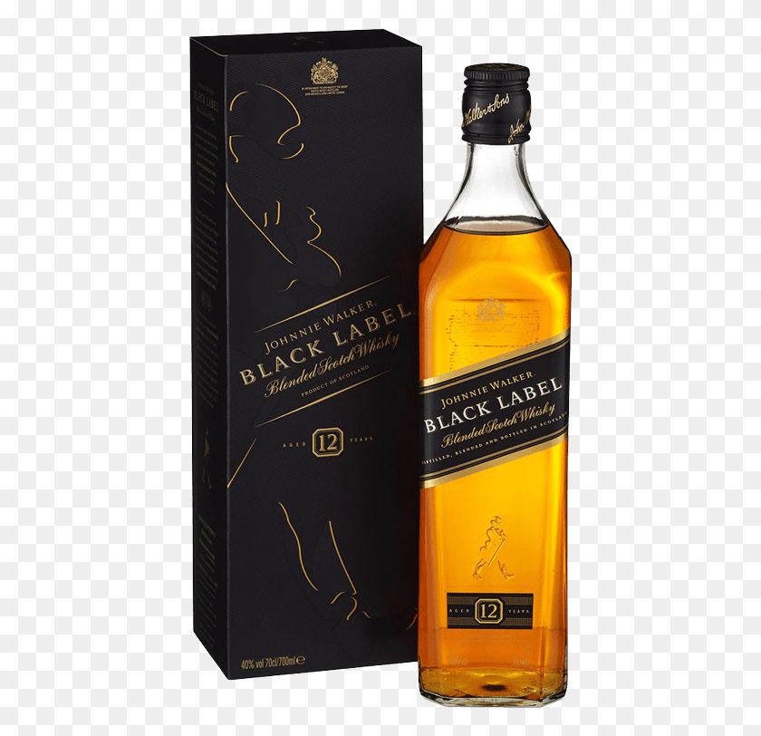 424x752 Johnnie Walker Black Label Scotch Whisky Friar Tuck Johnnie Walker Black Label, Licor, Alcohol, Bebidas Hd Png