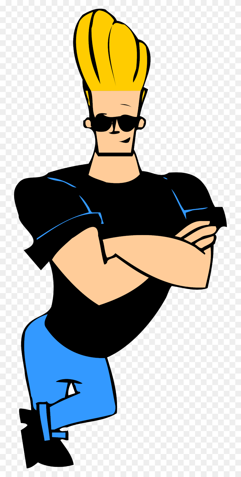 742x1600 Johnny Bravo Cartoon Character Johnny Bravo Characters, Person, Human, Outdoors HD PNG Download