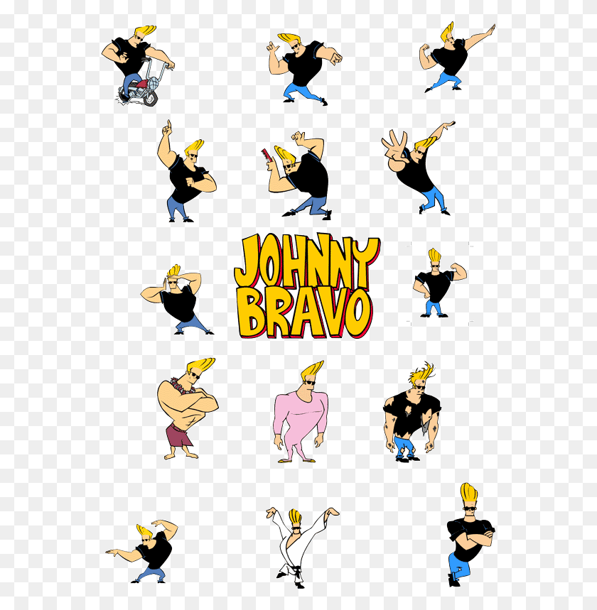 555x799 Johnny Bravo Characters Johnny Bravo All Characters, Antelope, Wildlife, Mammal HD PNG Download