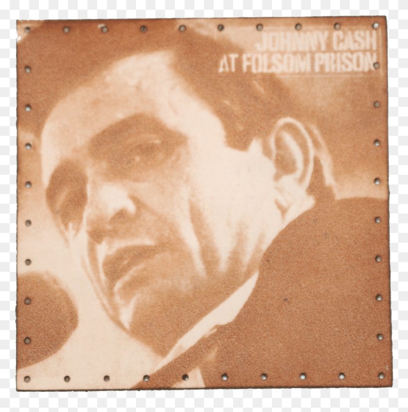 1309x1325 Descargar Png / Parche De Apreciación De Johnny Cash En La Prisión De Folsom Cd Cover, Sello Postal, Cartel, Anuncio Hd Png
