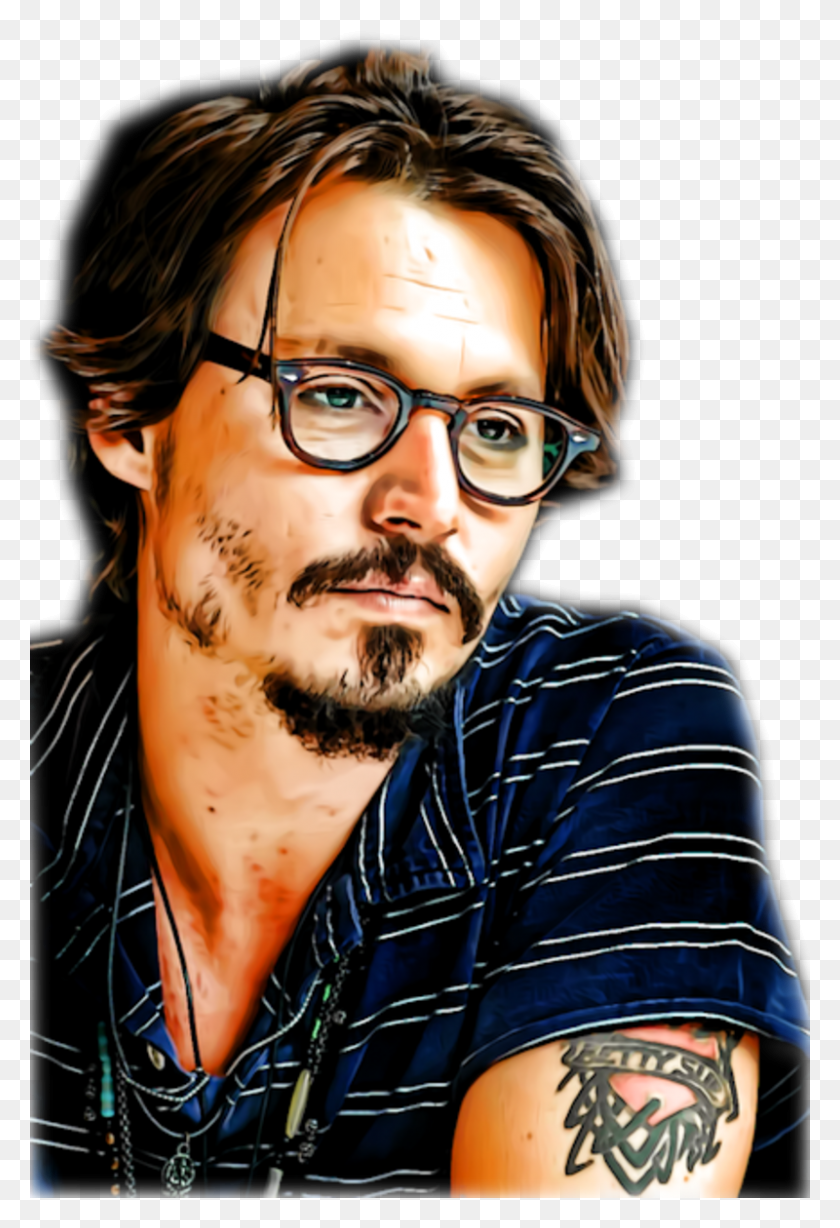 800x1198 Johnny Depp, Glasses, Accessories, Accessory HD PNG Download