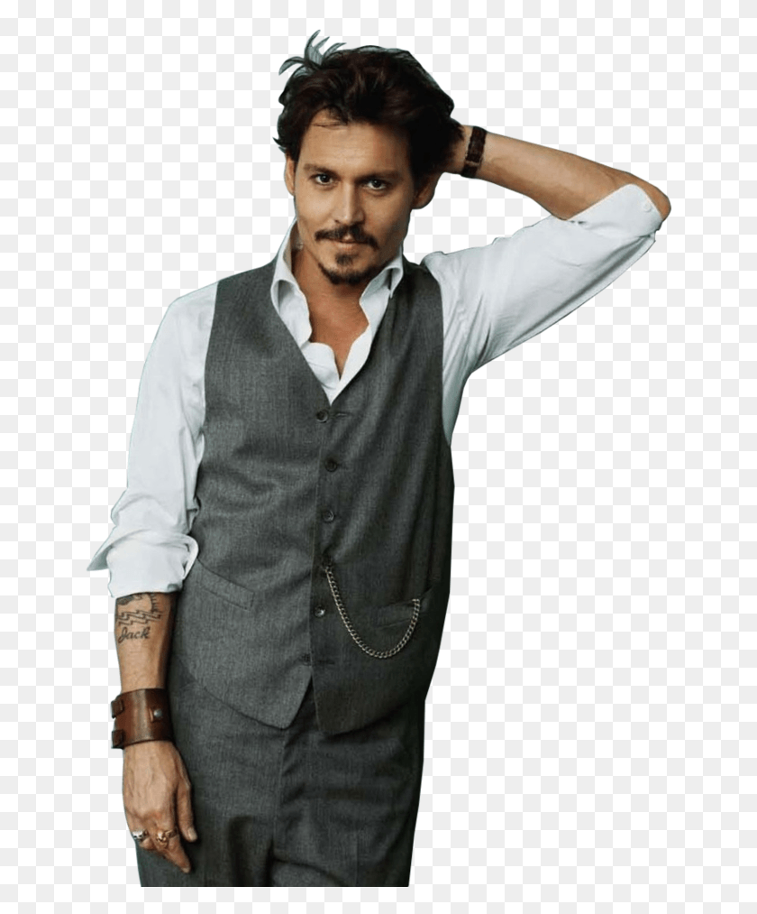 652x953 Johnny Depp Transparent Image Johnny Depp No Background, Clothing, Apparel, Shirt HD PNG Download