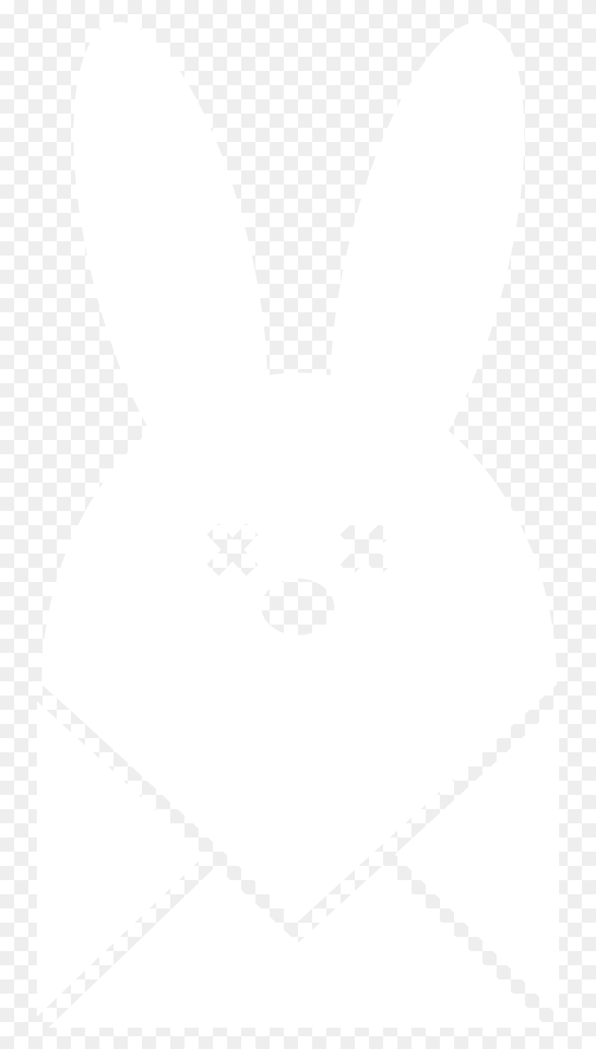 737x1418 Johns Hopkins White Logo, Rabbit, Rodent, Mammal HD PNG Download