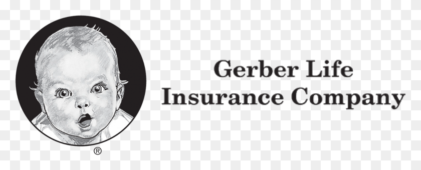 1427x511 Join Easy Protection Final Expense Gerber Life Insurance Company Logo, Person, Human, Text HD PNG Download