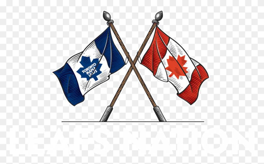 842x501 Join Leafs Nation Leafs Nation, Symbol, Furniture, Flag HD PNG Download