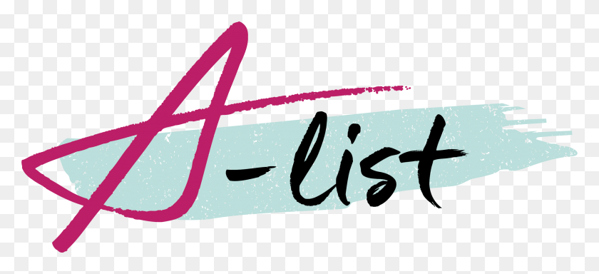 2414x1004 Join The A List For 10 Off List, Text, Handwriting, Calligraphy HD PNG Download