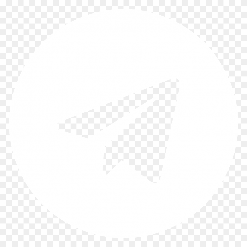 1854x1854 Únase A La Conversación Telegram Logo Blanco, Símbolo, Signo, Marca Registrada Hd Png