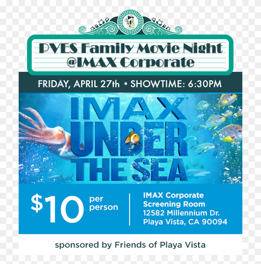 720x789 Join Us At Our Imax Family Movie Night Taking Place Poster, Advertisement, Flyer, Paper HD PNG Download