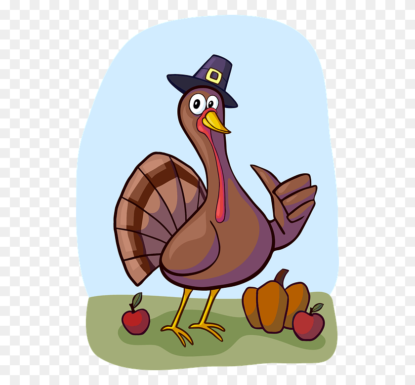 532x720 Join Us At The New Boston Library For Our Thanksgiving Cartoon Turkey Thumbs Up, Animal, Bird, Pelican HD PNG Download