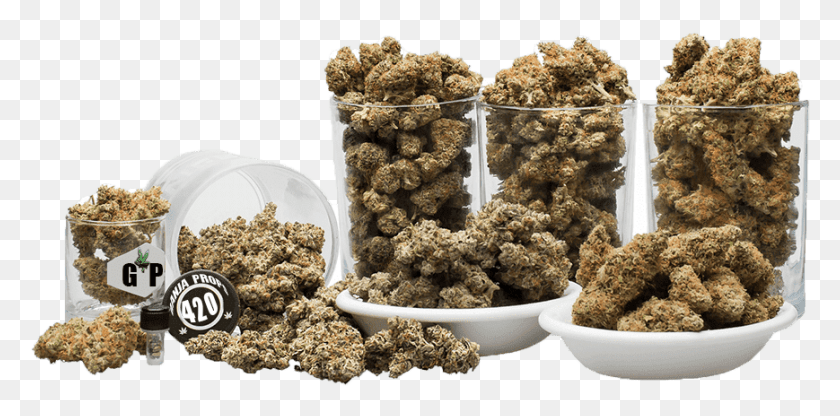 869x397 Joint Cannabis Dispensary Is A Fast Friendly Discrete Mason Jar Weed, Plant, Breakfast, Food HD PNG Download