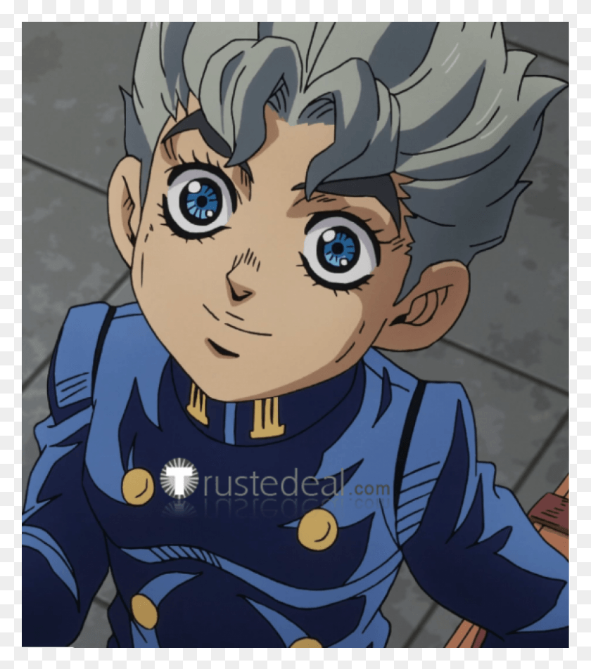 801x917 Jojo Part 5 Koichi, Comics, Book, Person HD PNG Download