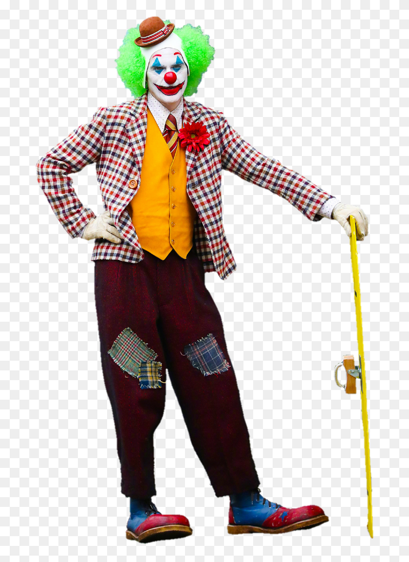 697x1093 Joker Arthur Fleck Clown By Metropolis, Performer, Person, Human HD PNG Download