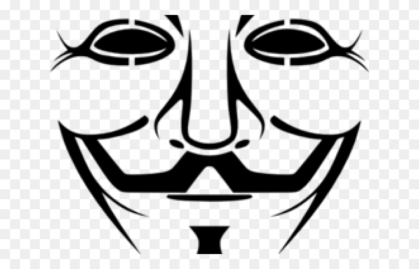 640x480 Joker Clipart Svg Guy Fawkes Mask, Gray, World Of Warcraft HD PNG Download