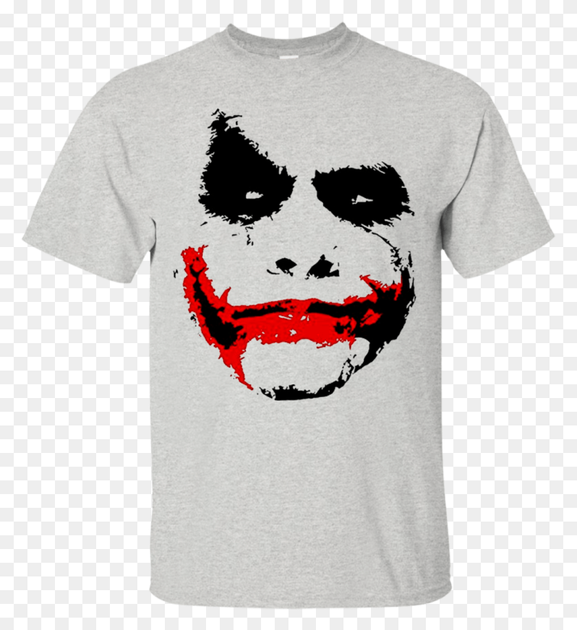 1039x1143 Joker Face T Shirt Hoodie Sweater T Shirt Joker, Clothing, Apparel, T-Shirt Descargar Hd Png