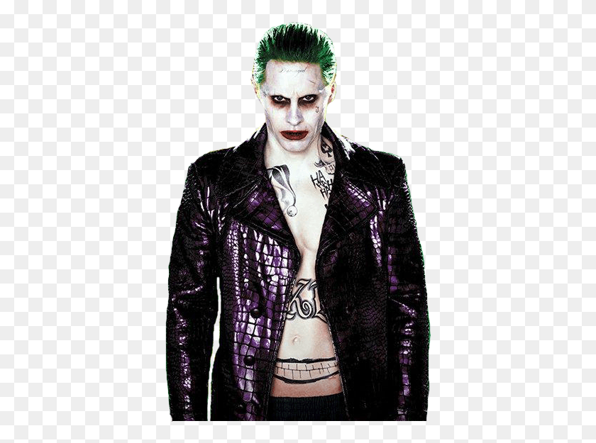 376x565 Joker Suicide Squad, Skin, Performer, Person HD PNG Download