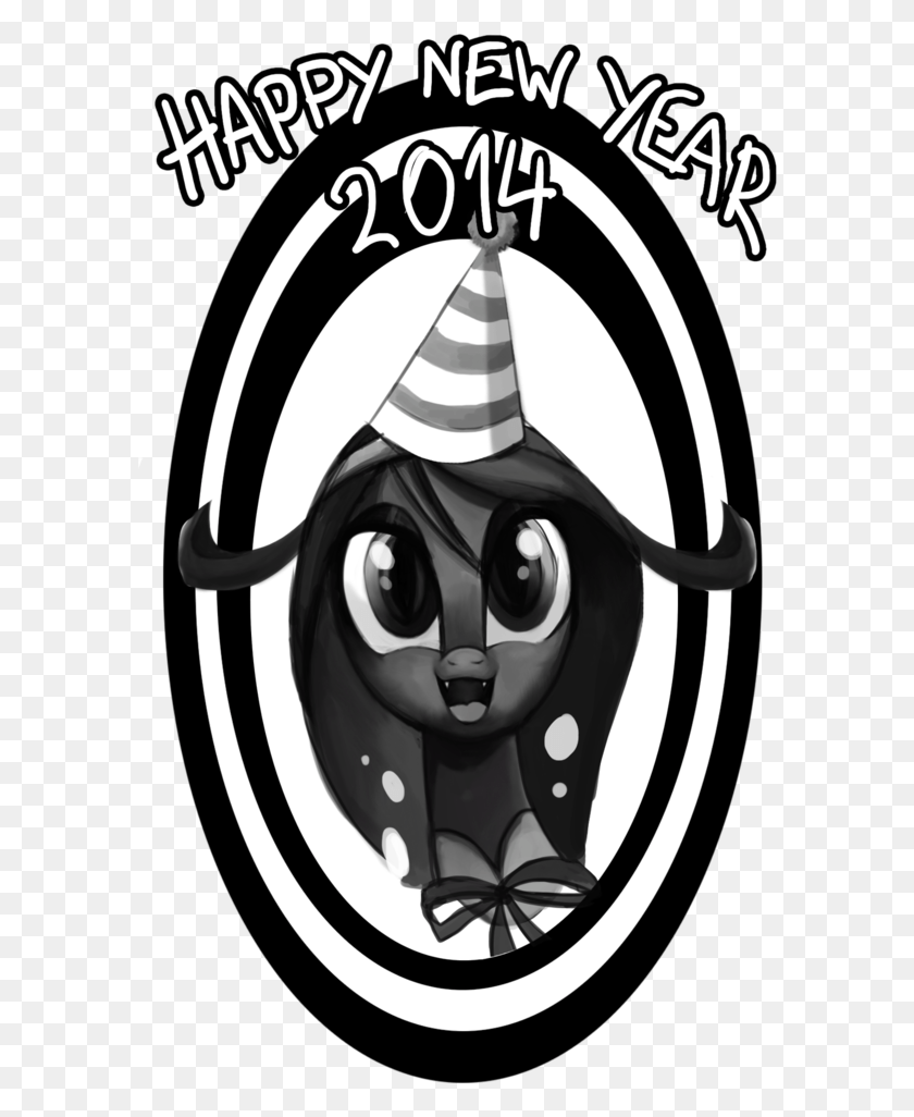 588x966 Jokerpony Ask Teen Chrysalis Grayscale Happy New, Clothing, Apparel, Hat HD PNG Download
