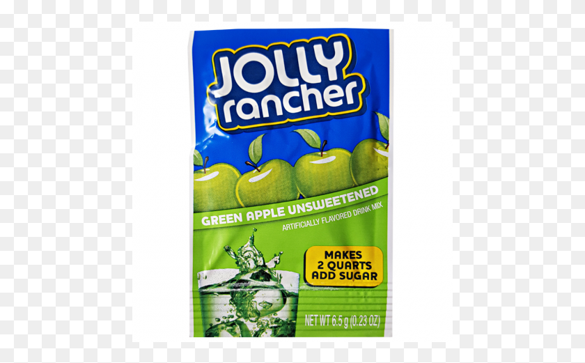 461x461 Jolly Rancher Drink Mix Green Apple, Food, Plant, Flyer HD PNG Download