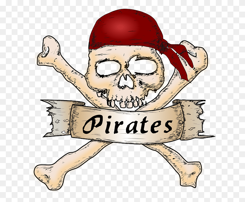 640x634 Jolly Roger Flag Clipart Blackbeard East Minico, Clothing, Apparel, Hat HD PNG Download