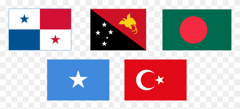 1200x499 La Bandera De Papua Nueva Guinea Jonathan Dowdall Png / Bandera Png