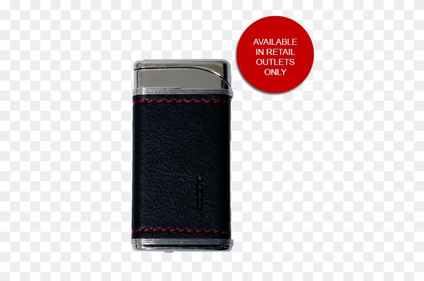 407x498 Joox Leather Chrome Tip Red Flame Windproof Refillable Gadget, Lighter HD PNG Download