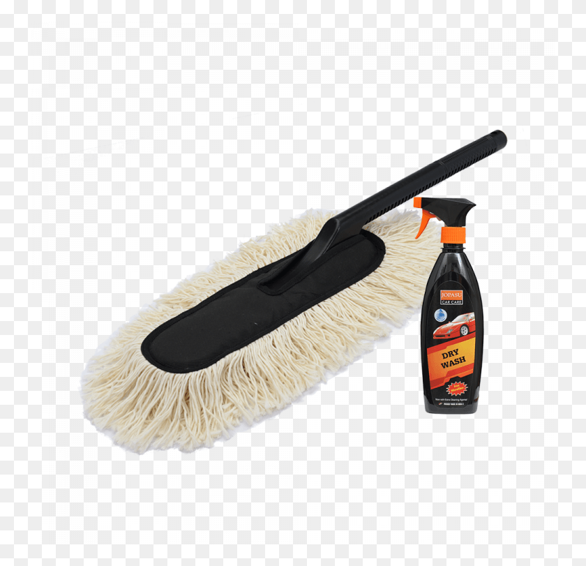 751x751 Jopasu Car Duster Amp Dry Wash Combo Broom, Кисть, Инструмент, Бутылка Hd Png Скачать