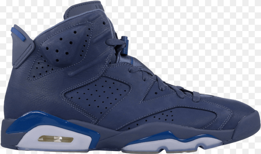 851x504 Jordan Retro 6 Diffused Blue Court Blue, Clothing, Footwear, Shoe, Sneaker Sticker PNG