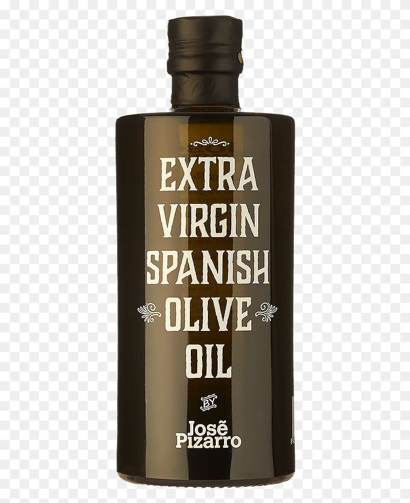 370x969 Jos Pizarro39s Olive Oil Glass Bottle, Beverage, Drink, Alcohol HD PNG Download