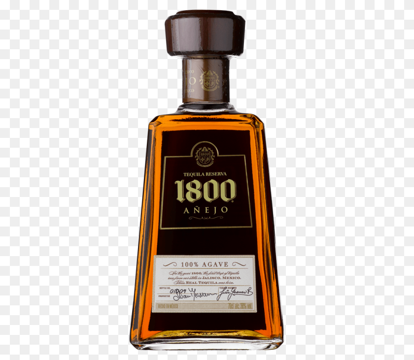 Jose Cuervo Anejo, Alcohol, Beverage, Liquor, Bottle Sticker PNG