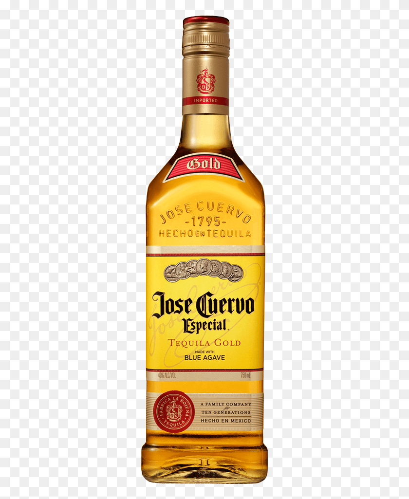 263x965 Jose Cuervo Especial Gold, Licor, Alcohol, Bebidas Hd Png