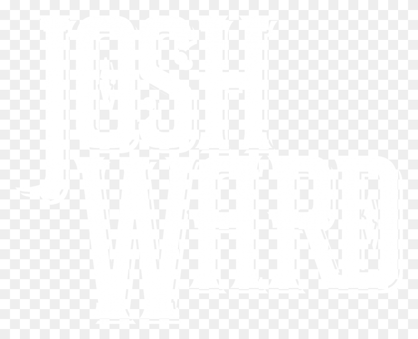 1425x1133 Josh Ward Logo White Ward Logo Illustration, Text, Word, Alphabet HD PNG Download