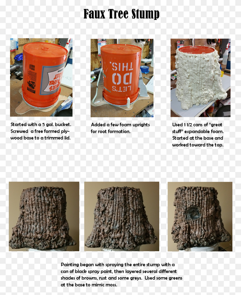 1086x1350 Journey Off The Map Diy Tree Stump Prop, Collage, Poster, Advertisement HD PNG Download