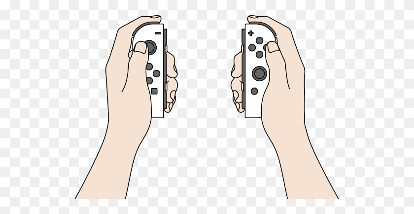 539x375 Joy Con Controllers Being Used As A Dual Controller Nintendo Switch Press L R On The Controller, Electronics, Remote Control, Video Gaming HD PNG Download