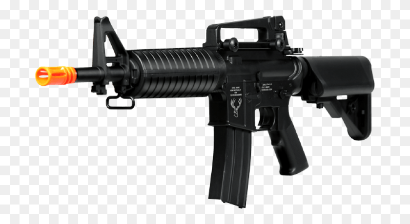699x400 Jp 10 Airsoft Gun M4a1 Full Metal Airsoft, Weapon, Weaponry, Rifle HD PNG Download