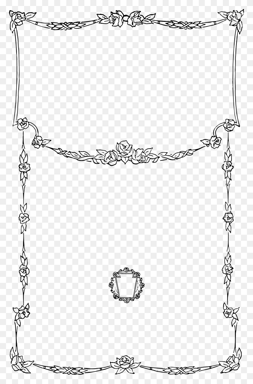 2596x4048 Jpeg Vector Line For Border, Chain HD PNG Download