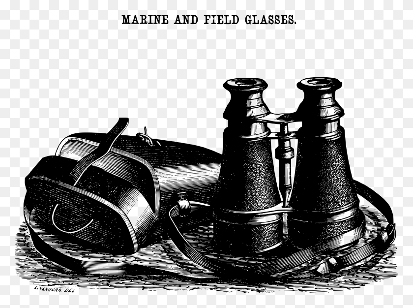 7009x5089 Jpeg Vintage Binoculars Illustration, Chess, Game, Photography HD PNG Download