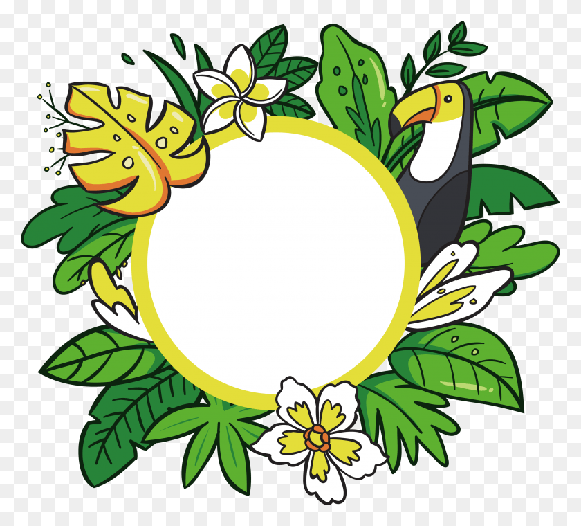 2951x2651 Jpg Blanco Y Negro Hawaii Island Clipart Diseño Hawaiano, Diseño Floral, Patrón, Gráficos Hd Png Descargar