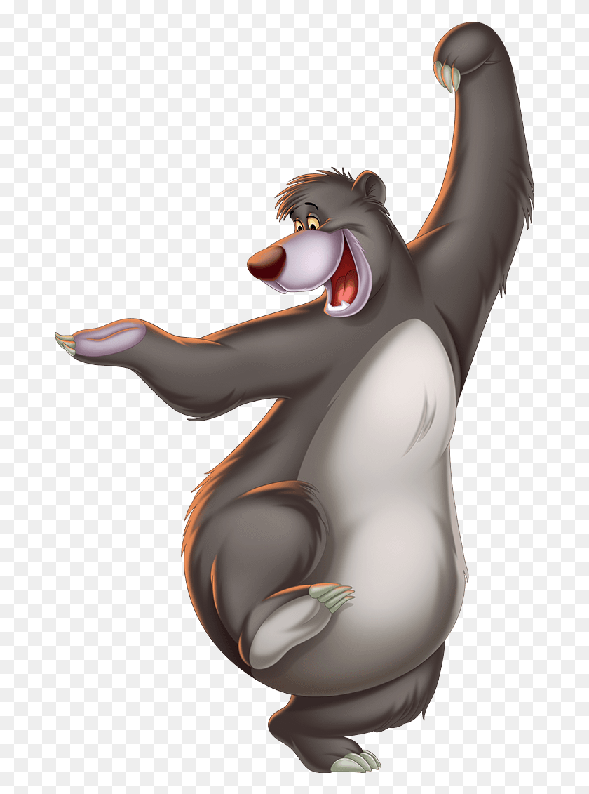685x1071 Jpg Free Library Baloo Printables Disney Jungle Book Characters Baloo, Toy, Mammal, Animal HD PNG Download
