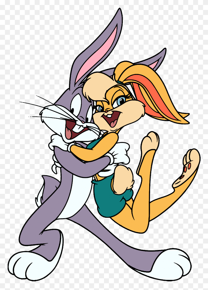 1215x1725 Jpg Free Stock Bugs Drawing Space Jam Bugs Bunny And Lola Bunny, Person, Human, Performer HD PNG Download