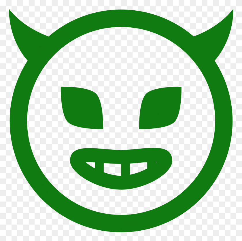1566x1560 Jpg Free Stock Icon Free And Evil Черный, Зеленый, Символ, Символ Утилизации Hd Png Скачать
