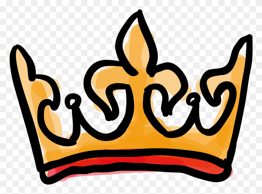 2924x2114 Jpg Freeuse Drawing Gold European Crown Transprent Graffiti Crown, Jewelry, Accessories, Accessory HD PNG Download