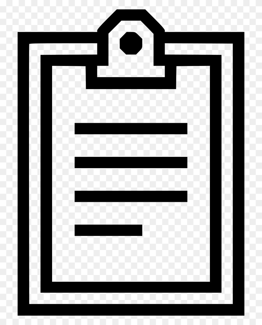 728x980 Jpg Freeuse Stock Clipboard Work Editor Svg Icon Icon, Text, Mailbox, Letterbox HD PNG Download