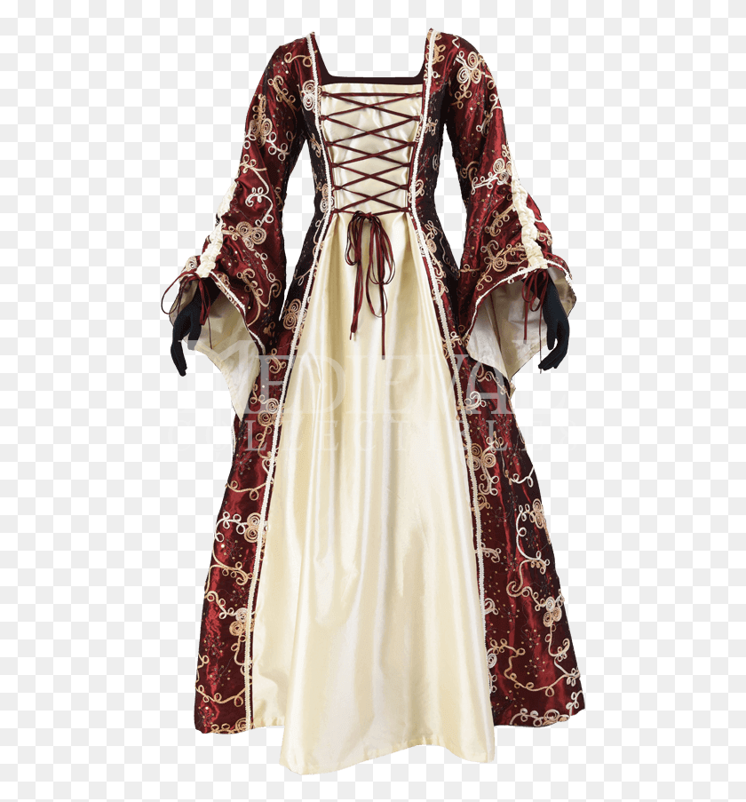 479x843 Jpg Freeuse Stock Fancy Taffeta Renaissance Dress Gown, Clothing, Apparel, Robe HD PNG Download