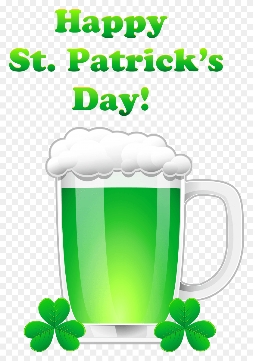 5327x7773 Jpg Library Beer Patricks Happy With Green Transparent Happy St Patricks Day Beer, Glass, Flyer, Poster HD PNG Download