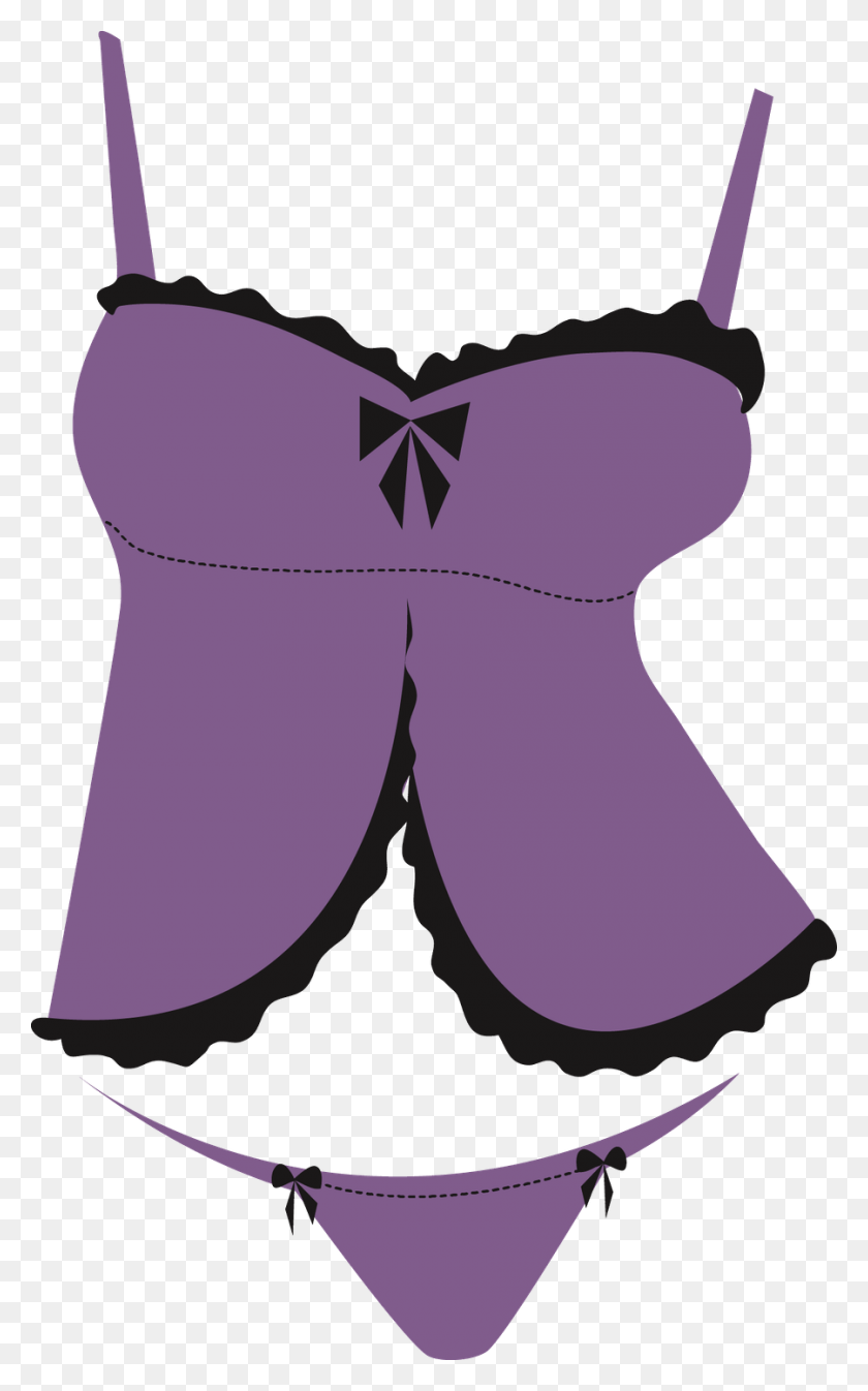 900x1484 Jpg Library Bra Clipart Vintage Clip Art Sexy Lingerie, Clothing, Apparel, Pillow HD PNG Download