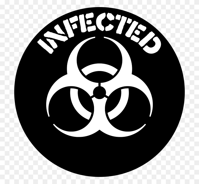 720x720 Jpg Library Disease Clipart Toxic Biohazard Transparent, Logo, Symbol, Trademark HD PNG Download