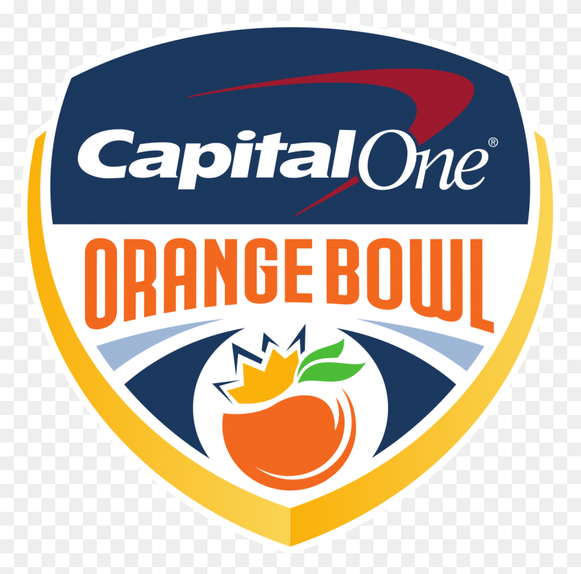 1200x1185 Jpg Library Library Clemson Svg Sticker Orange Bowl Logo 2018, Label, Text, Symbol HD PNG Download